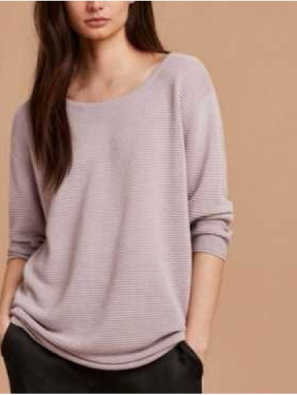 Aritzia Wilfred Blanchard Linen Blend Sweater